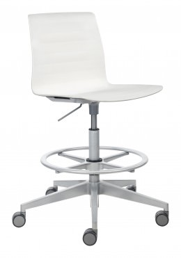Adjustable Stool with Back - Barre