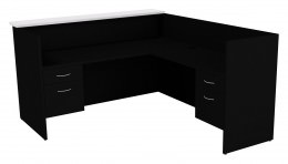 L Shaped Reception Desk - Maverick