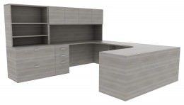 Desk with Storage Drawers