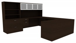Storage Desk with Drawers