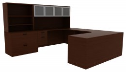 Storage Desk with Drawers