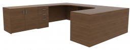Desk with Cabinet