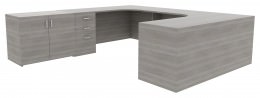 Desk with Cabinet