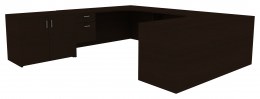 Desk with Storage Cabinet