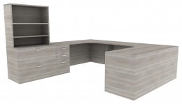 Office Desk with Drawers