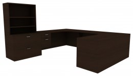 Modern Desk with Drawers