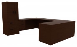 Desk with Drawers