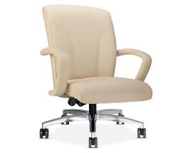 Executive Mid-Back Leather Office Chair - Oslo Series