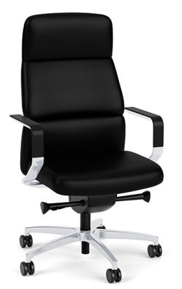Executive Leather Desk & Conference Room Chair - Vero Series
