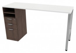 Standing Height Desk with Drawers - Elements