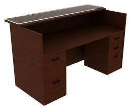 Reception Area Desk - Amber