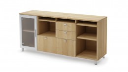 Office Storage Cabinet Credenza - Concept 3 Series