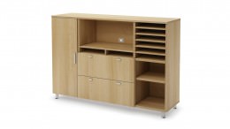 Lateral File Storage Cabinet Credenza - Concept 3 Series