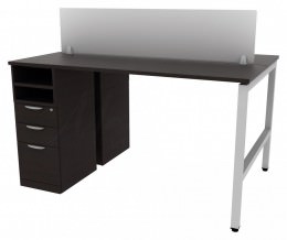 2 Person Standing Height Workstation - Elements