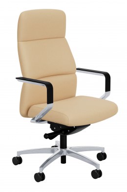 Leather Conference Chair - Vero