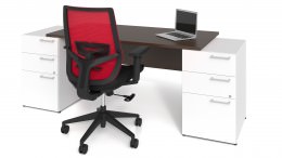 Desk with Drawers - Contemporary and Affordable