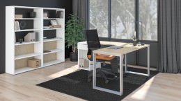 Home Office L Shaped Desk - CA Home Office