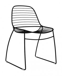 Stackable Outdoor Guest Chair - Eclipse Wire