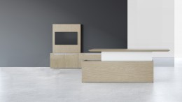 Sit Stand Desk with Storage - Nex