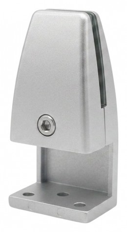 Desk Edge Permanent Mount Bracket for Plexiglass & Acrylic Panels