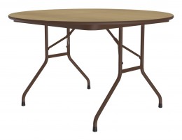 Round Folding Table - Deluxe High-Pressure