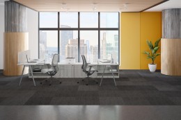 2 Person Desk with Storage