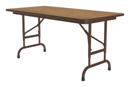 Height Adjustable Folding Table - Deluxe High-Pressure