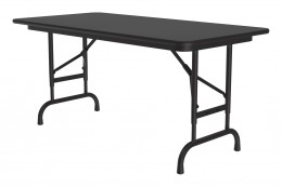 Height Adjustable Folding Table - Deluxe High-Pressure