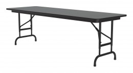 Height Adjustable Folding Utility Table - Deluxe High-Pressure