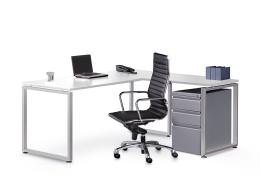 Modern L Shaped Desk - Elements