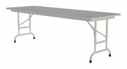 Folding Height Adjustable Table - Commercial Laminate