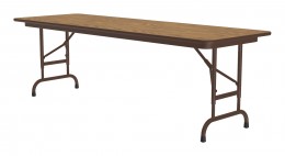 Adjustable Height Folding Table - Commercial Laminate