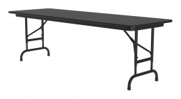 Adjustable Height Folding Table - Commercial Laminate