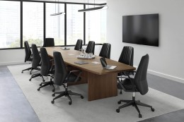 Boat Shaped Conference Table