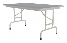 Height Adjustable Folding Table - Commercial Laminate