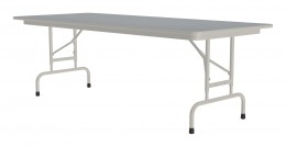 Height Adjustable Folding Utility Table - Commercial Laminate