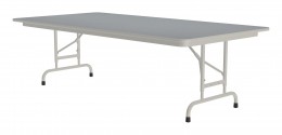 Folding Table with Adjustable Legs - Commercial Laminate