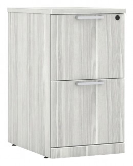 2 Drawer Mobile Pedestal - 26.5 Tall