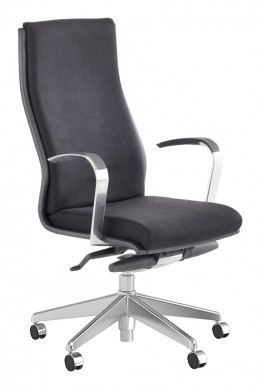 High Back Conference Chair with Arms - Atto