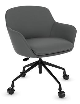 Gray Contemporary Office Chair - Noel Series