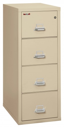 4 Drawer Vertical Fireproof File Cabinet - 21