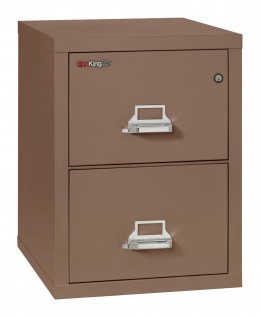 2 Drawer Fireproof File Cabinet - Letter Size - FireKing 25