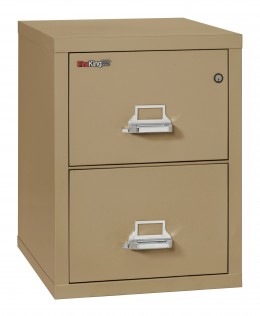 2 Drawer Fireproof File Cabinet - Legal Size - FireKing 25