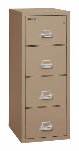 4 Drawer Fireproof File Cabinet - Legal Size - FireKing 25