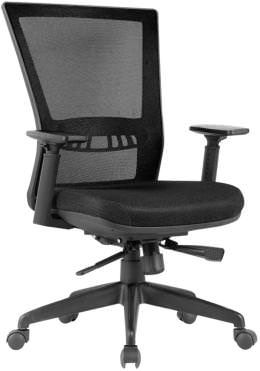 Mesh Back Office Chair with Lumbar Support - KB Series Series