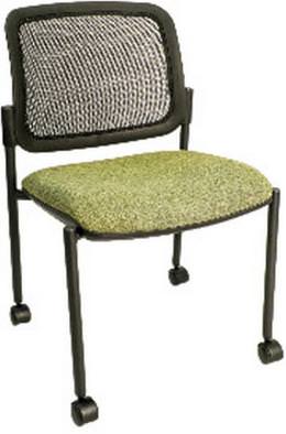 Rolling Mesh Back Guest Chair - SXW Series Series