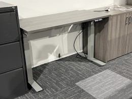 Electric Powered Height Adjustable Desk - PL Laminate Series