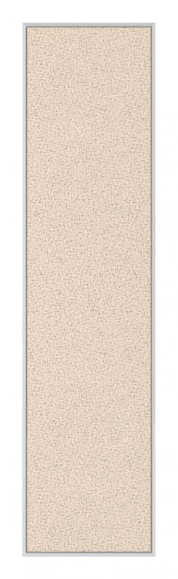 Fabric Bulletin Board with White Frame - 12