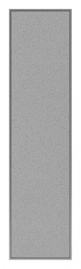 Fabric Bulletin Board with Silver Frame - 12