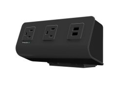 AC & USB Desk Power Module with Surge Protection - FlexCharge4 Series